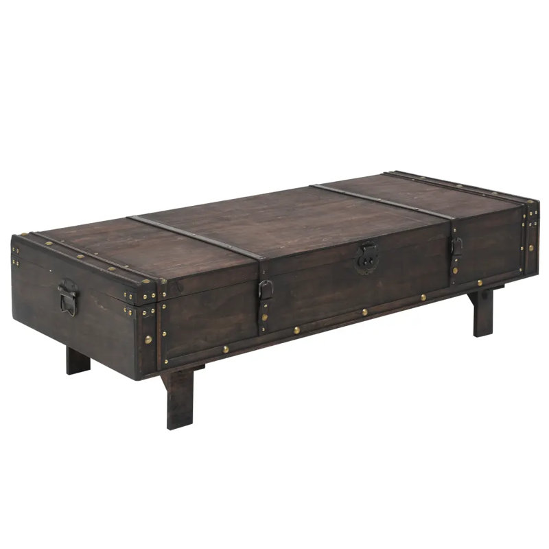 Jarrett Coffee Table Plywood Vintage Style 120x55x35 cm