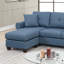 Canapé modulaire réversible en polyfibre capitonné-1701109648