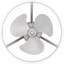 Ventilateur de plafond avec lumières DEL Chasitie