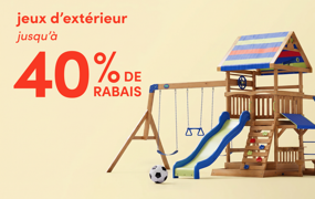 jeux d'extérieur en solde