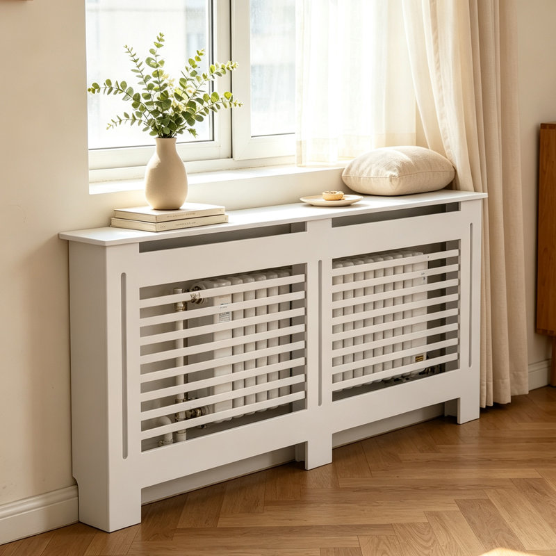 Jebediah Radiator Cover, 92.2 cm H x 172 cm W x 19 cm D