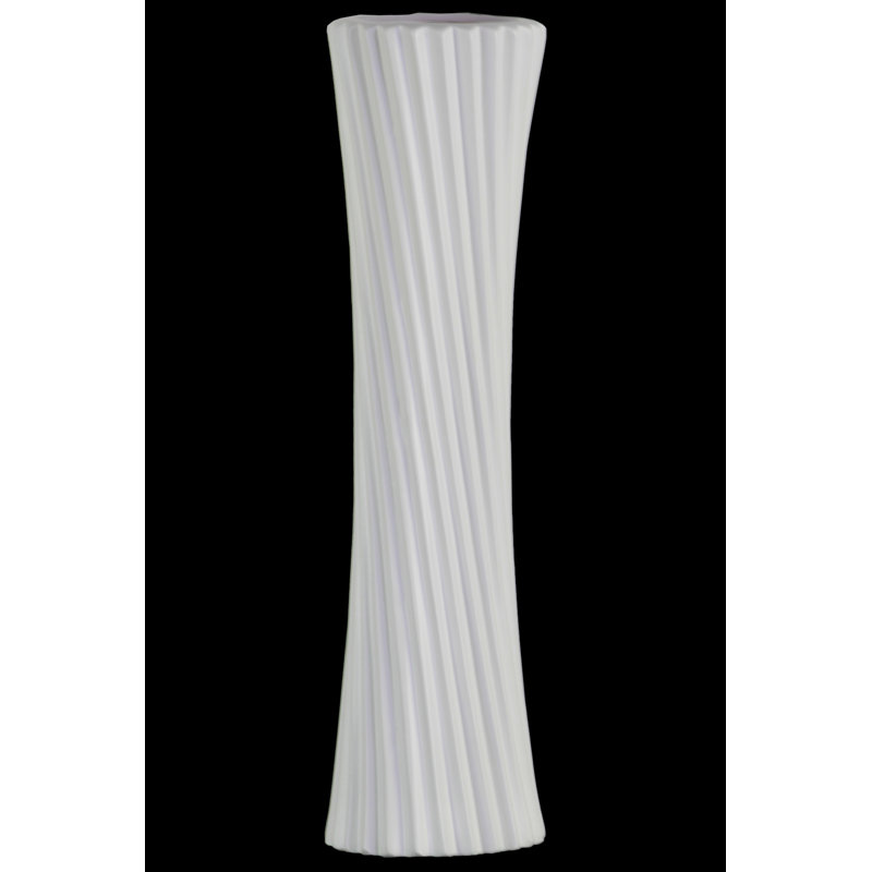 Vase rond en céramique Guillen, H 22,5 po x l 6 po x P 6 po