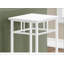 Table d'appoint, côté, bout, support pour plante, carré, salon, chambre à coucher, stratifié, contemporain, moderne