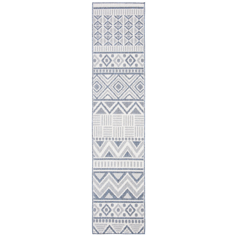 Carey Performance Machine Washable Southwestern Indoor/Outdoor Area Rug, Runner 2' x 10'