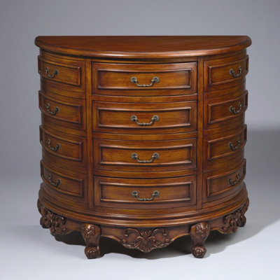 Commode 4 tiroirs Demilune