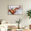 Ensemble de 1 tableau abstrait sur toile avec flamme-129323367-129323370