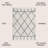 Cantera Shag Plush Tassel Moroccan Geometric Trellis Ivory/Gray Rug-1127512305