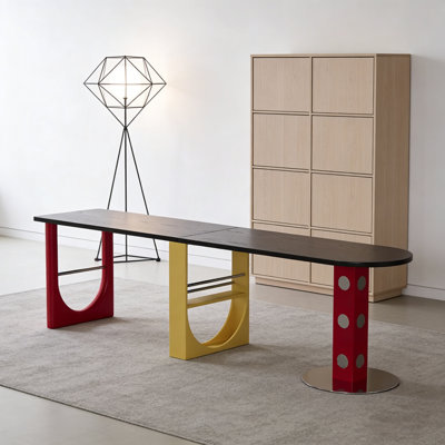 Creative Design Double-person Desk Workstation