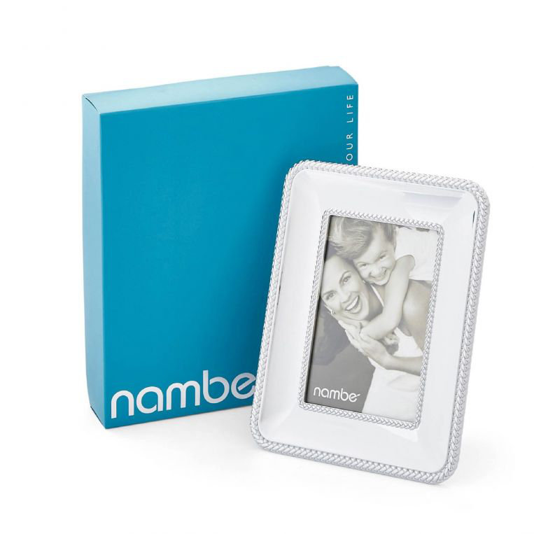 Nambe Braid Frame, 4" x 6"