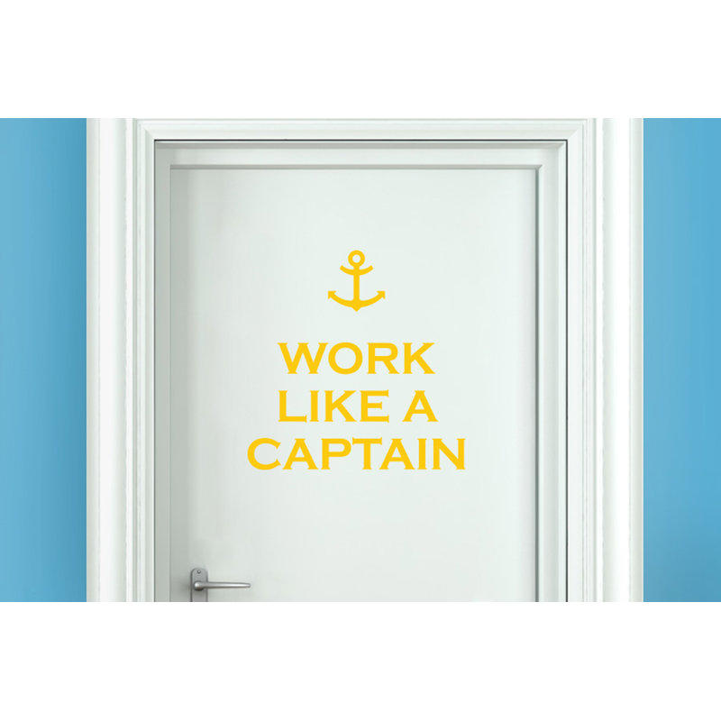 Wall Decal, Dark Yellow
