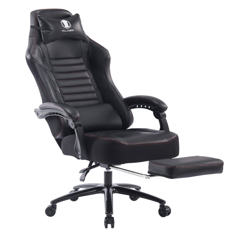 Zekel with Headrest, Black