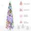 Arbre de Noël artificiel au crayon 6 pi Downswept