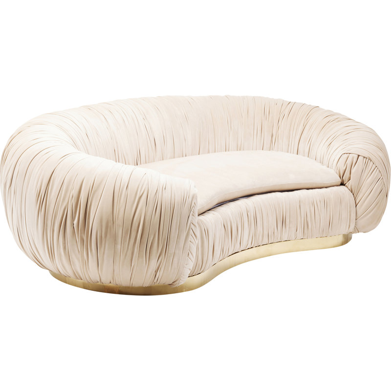 Perugia 2-seater sofa in cream