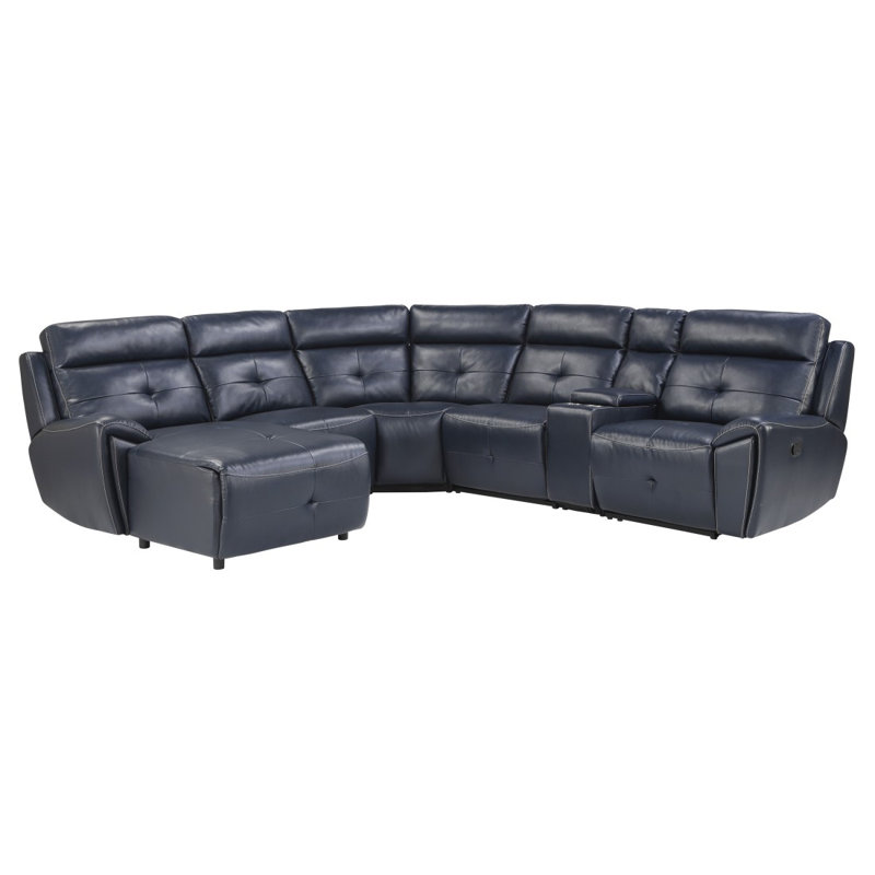 Canapé modulaire inclinable 6 pièces Dolphus