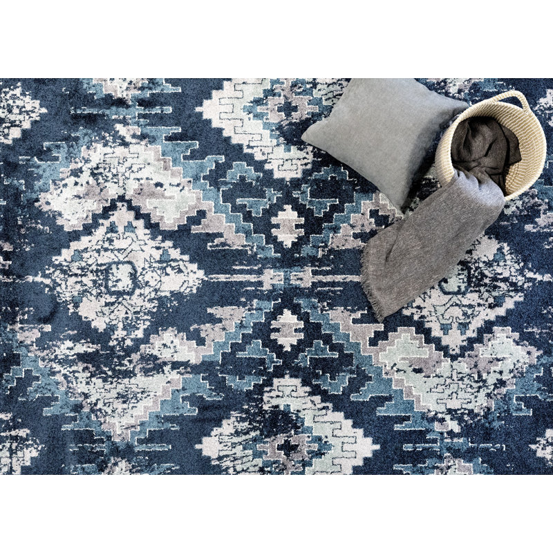 Tapis décoratif moderne et durable Nana, Rectangle 8 pi x 10 pi