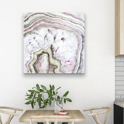 Agate - 32"x32" art on canvas