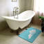 Tapis rectangulaire antidérapant pour salle de bain-42101597-42101593-123430232
