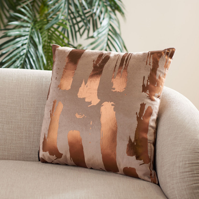 Abstract Reversible Throw Pillow