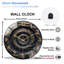 Horloge murale Vortex
