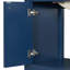 Meuble-lavabo 36 po avec lavabo, armoire de salle de bain avec porte à fermeture en douceur, 4 tiroirs de différentes tailles, structure et pieds en bois massif, un paquet, bleu-116234293