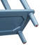 Console Retro - Bleu marine. 4 tiroirs et tablette ouverte. Look rétro rustique avec finition pin. Fabriqué en pin. Ours de table 220 lb, tiroir 15 tablettes inférieures 33 lb Polyvalent pour les espaces de vie.-1258650788