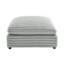 Peluche en polyester 40 po Jenny Repose-pieds carré (avec repose-pieds seulement)