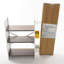 Étagère de rangement à 3 niveaux avec 2 boîtes de rangement-50959230-51002380