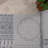 2X8 Grey Geometric Indoor / Outdoor Runner Rug-1787444485