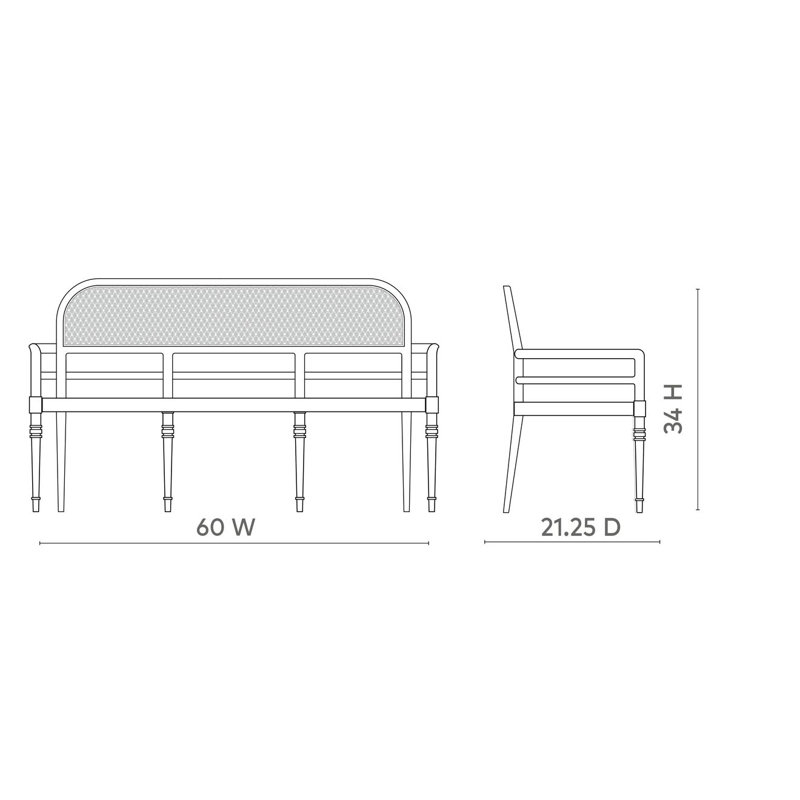 Edda Upholstered Bench
