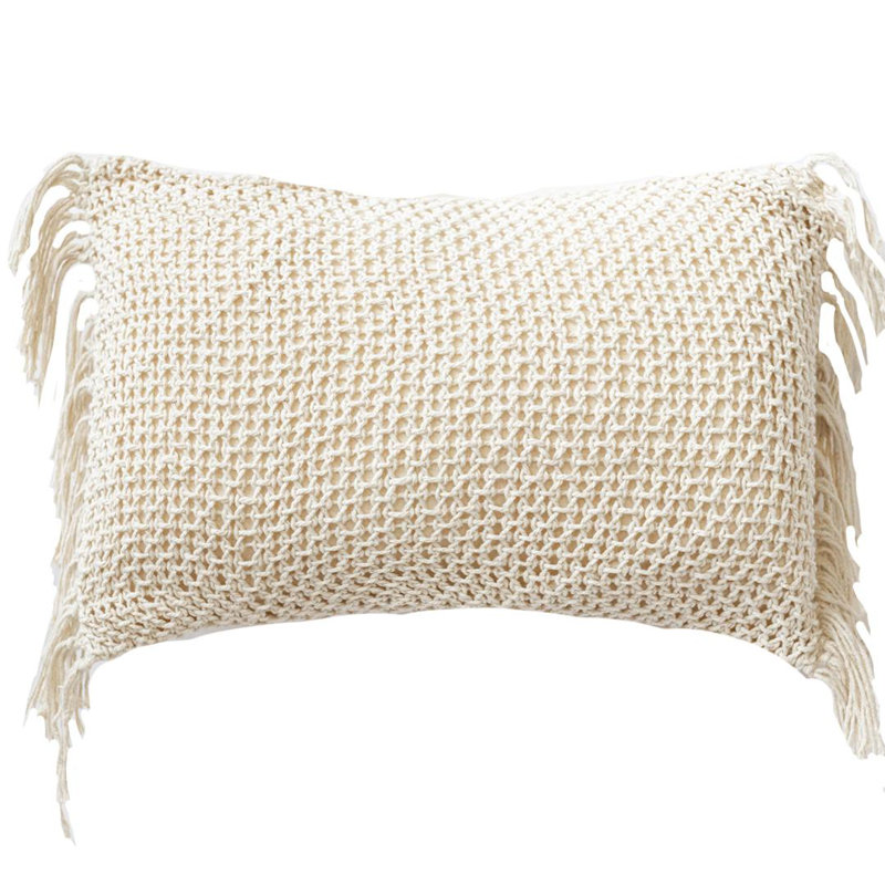 Housse de coussin réversible en coton Bohnert