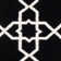Rodgers Hand Woven Flat Weave Wool/Cotton Geometric Rug in Ivory/Black