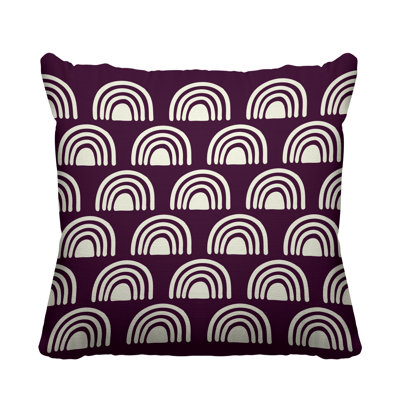 Coussin décoratif à motif abstrait