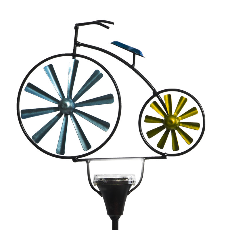 Brecksville Metal Transportation Garden Stake