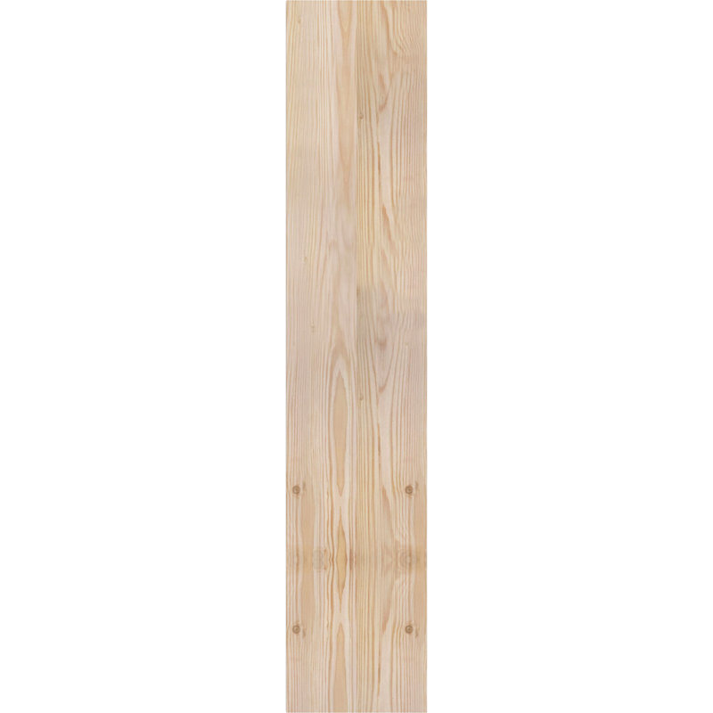Artisan traditionnel en bois rustique, Sapin Douglas de 7 1/2 po (lisse), P 34 po x H 38 po