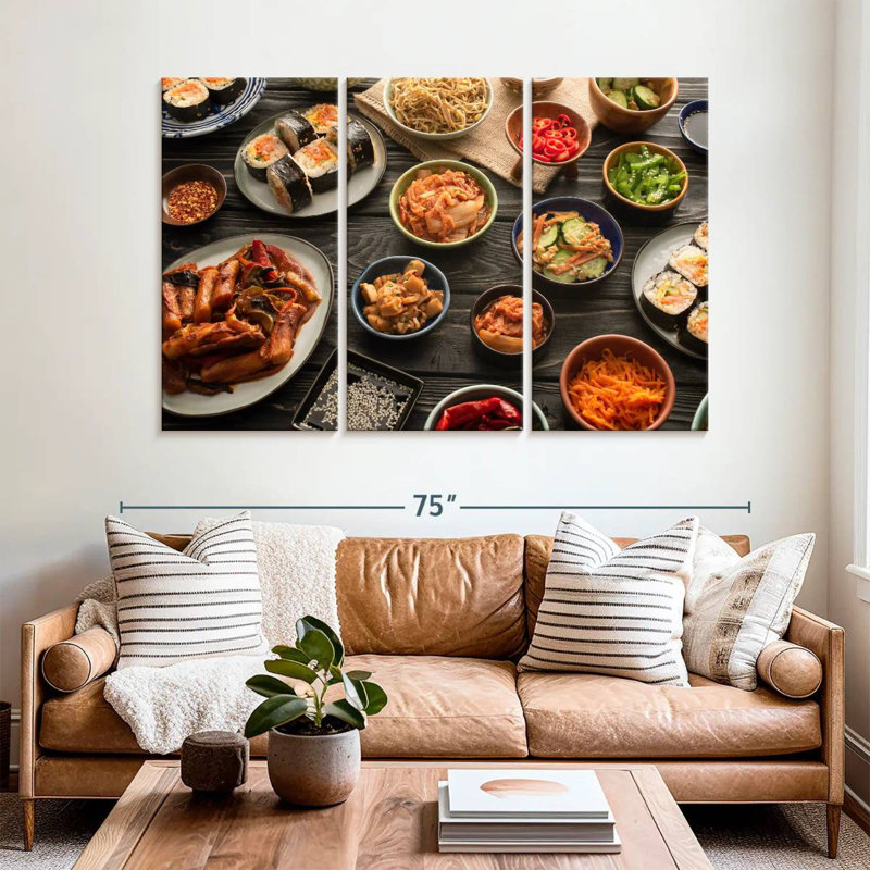 Cuisine coréenne Yarlin, H 42 po x l 65 po