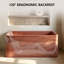 Baignoire rectangulaire beige en pierre reconstituée-136433921