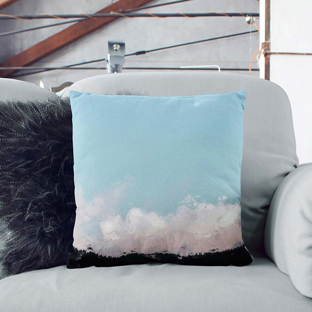 Forest Moon in Italy Cushion with Filling