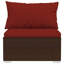 Ensemble modulaire de patio 23,6 po de largeur avec coussins-92748269-92748268