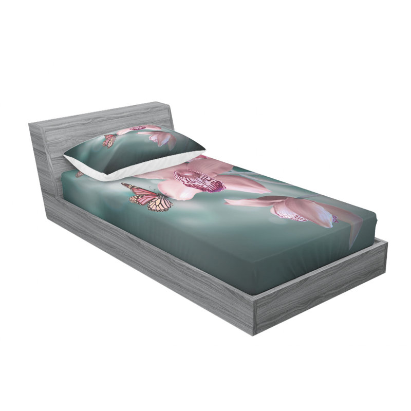 Microfiber Sheet Set, Twin XL Sheet Set with Fitted Sheet