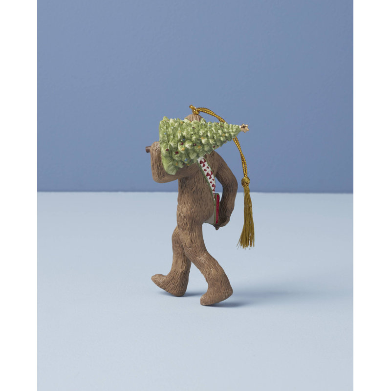 Chewbacca With Christmas Tree Ornament