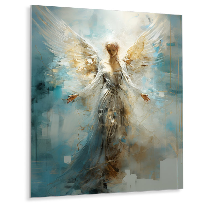 - Reproduction d'art mural en métal Christianity, H 32 po x l 16 po x P 1 po