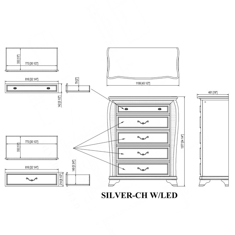 AURELIA SILVER CHEST