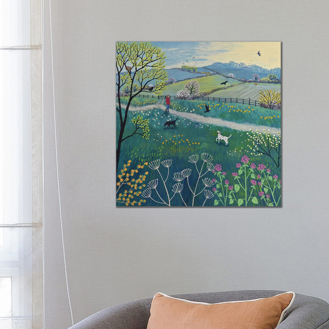 Spring Walk by Jo Grundy Acrylic Print