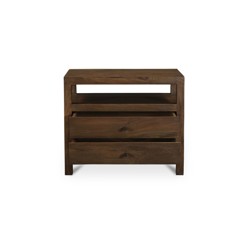 Windsor Nightstand Dark Brown