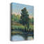 Arbre sur la berge I sur toile-1292275238