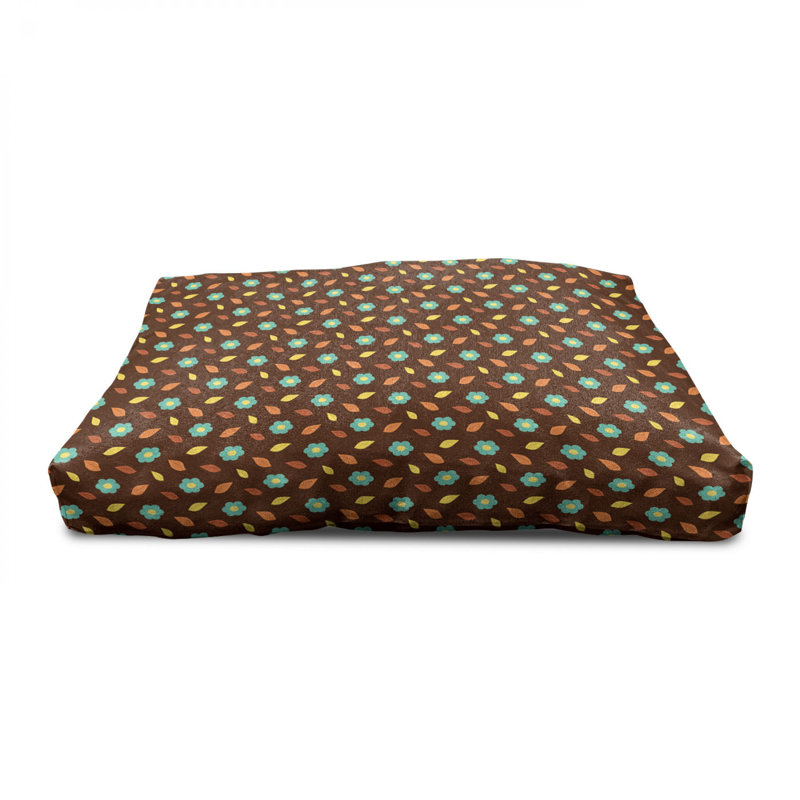 Niche pour chien en bois brun, H 50 po x l 35 po x P 41 po