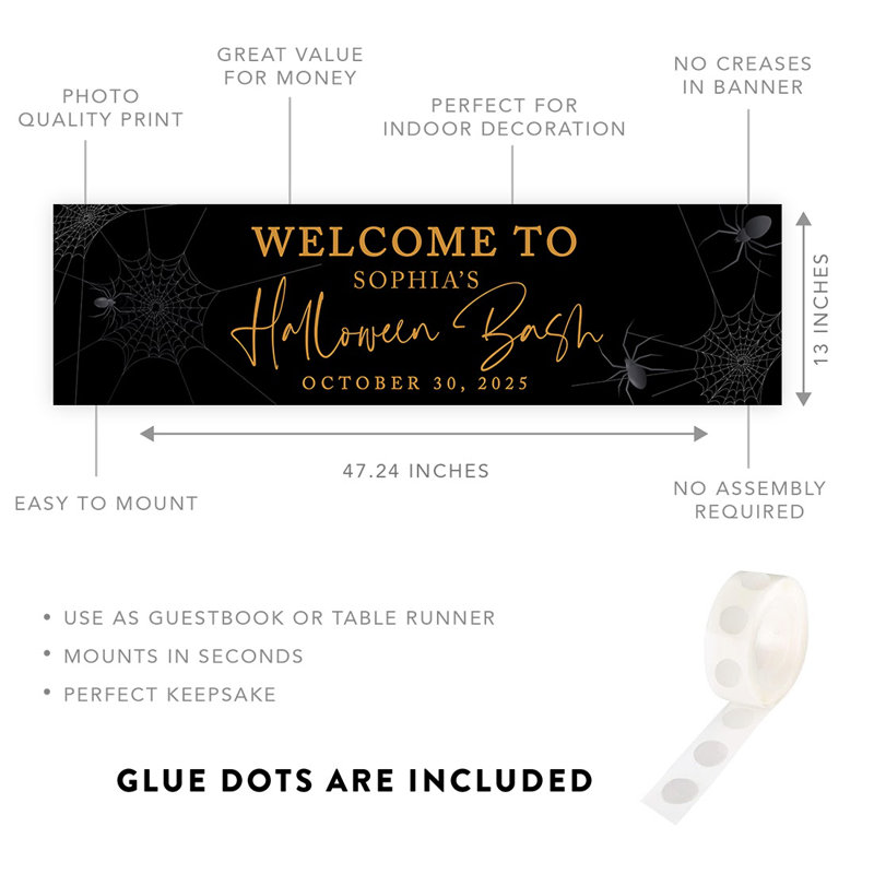 Paper Halloween Banner