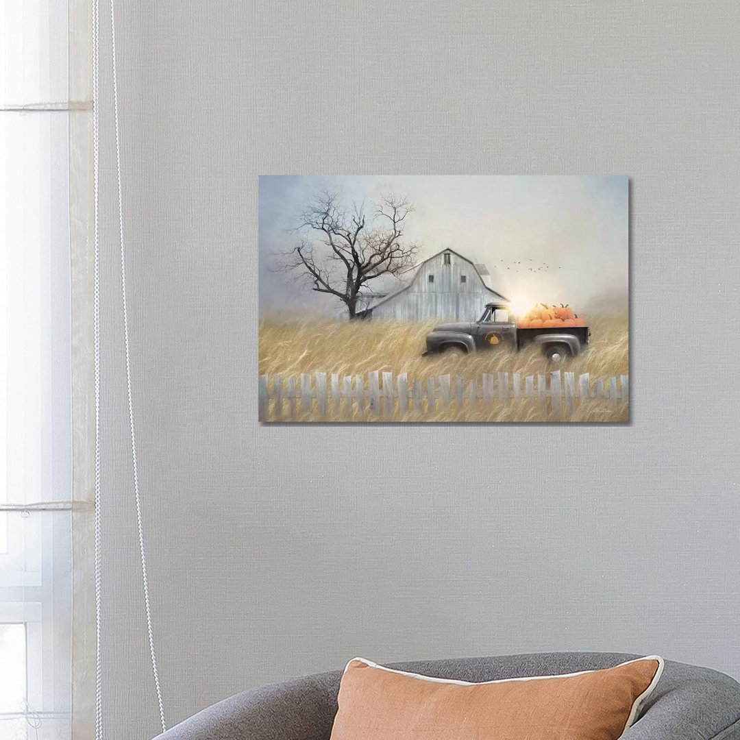Fall Pumpkin Harvest - Print on Canvas