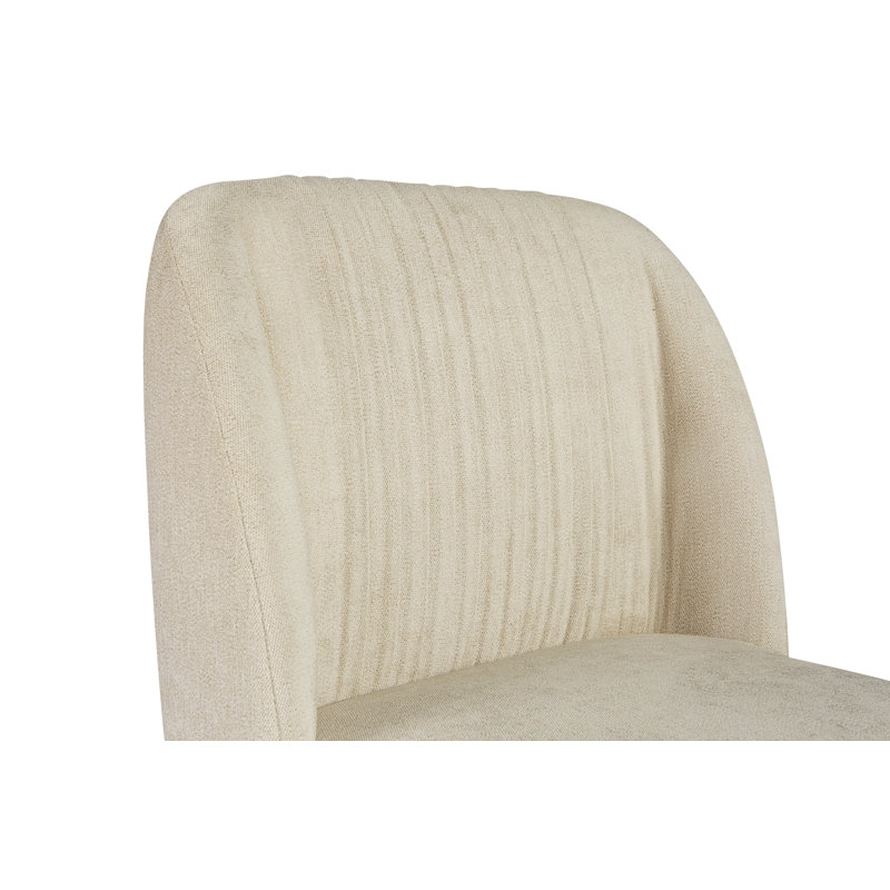 Nevin Upholstered Dining Chair, Muslin