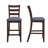 Japhet Upholstered Linen Counter Stool with Solid Wood Frame-619348140